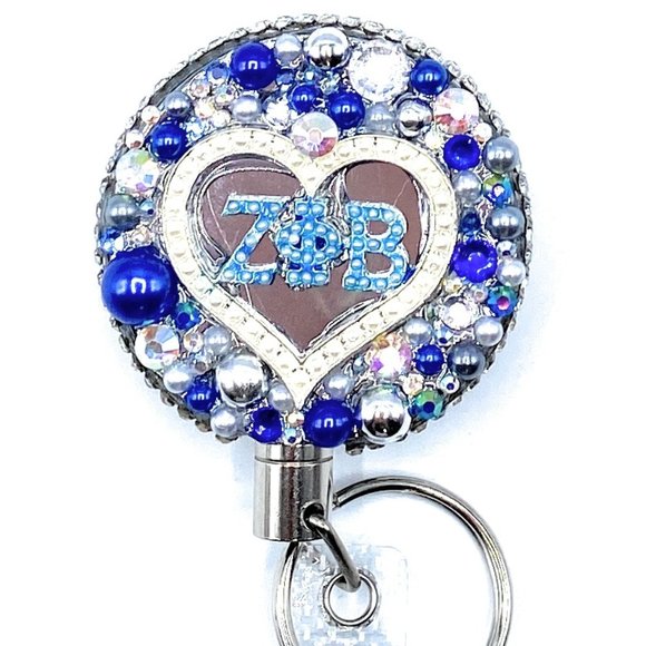 BLING BADGE REELS ID HOLDER - Z&B